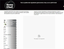 Tablet Screenshot of homechef.cat